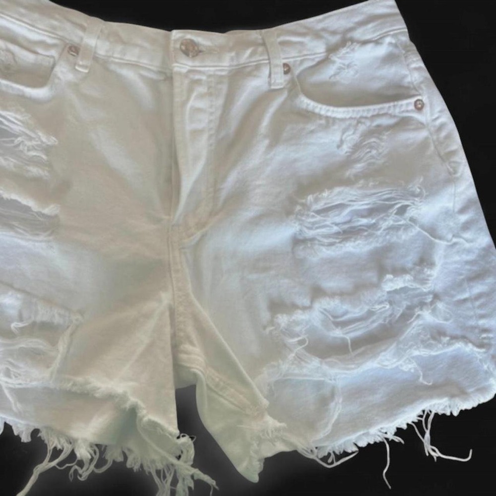 Free People We The Free Twenty-Nine Distressed Denim Shorts | Size 29